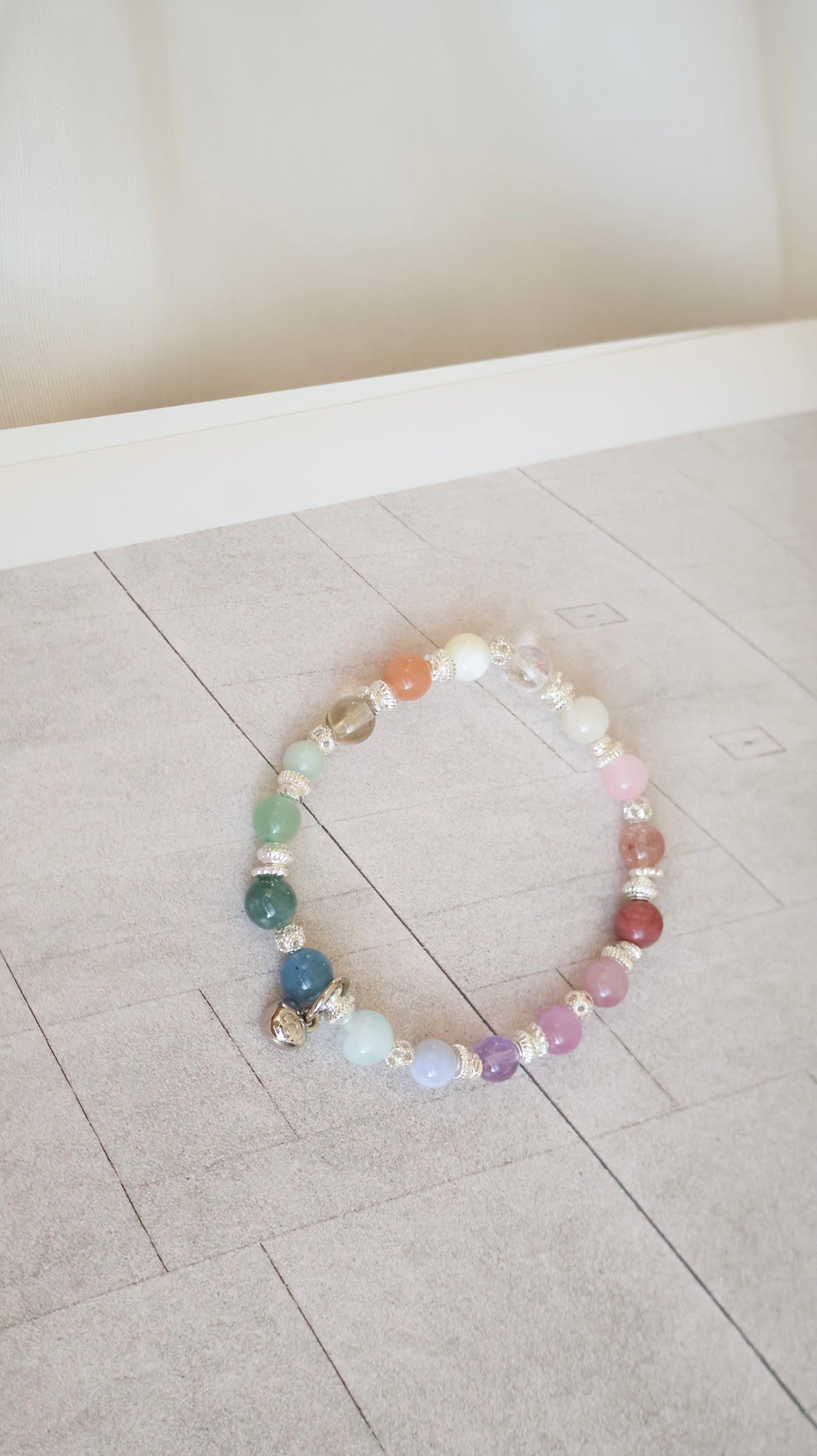 *Instocks* 6mm/8mm/10mm Duobao 多宝 (Multi Gems) Crystal Bracelet (Elastic)