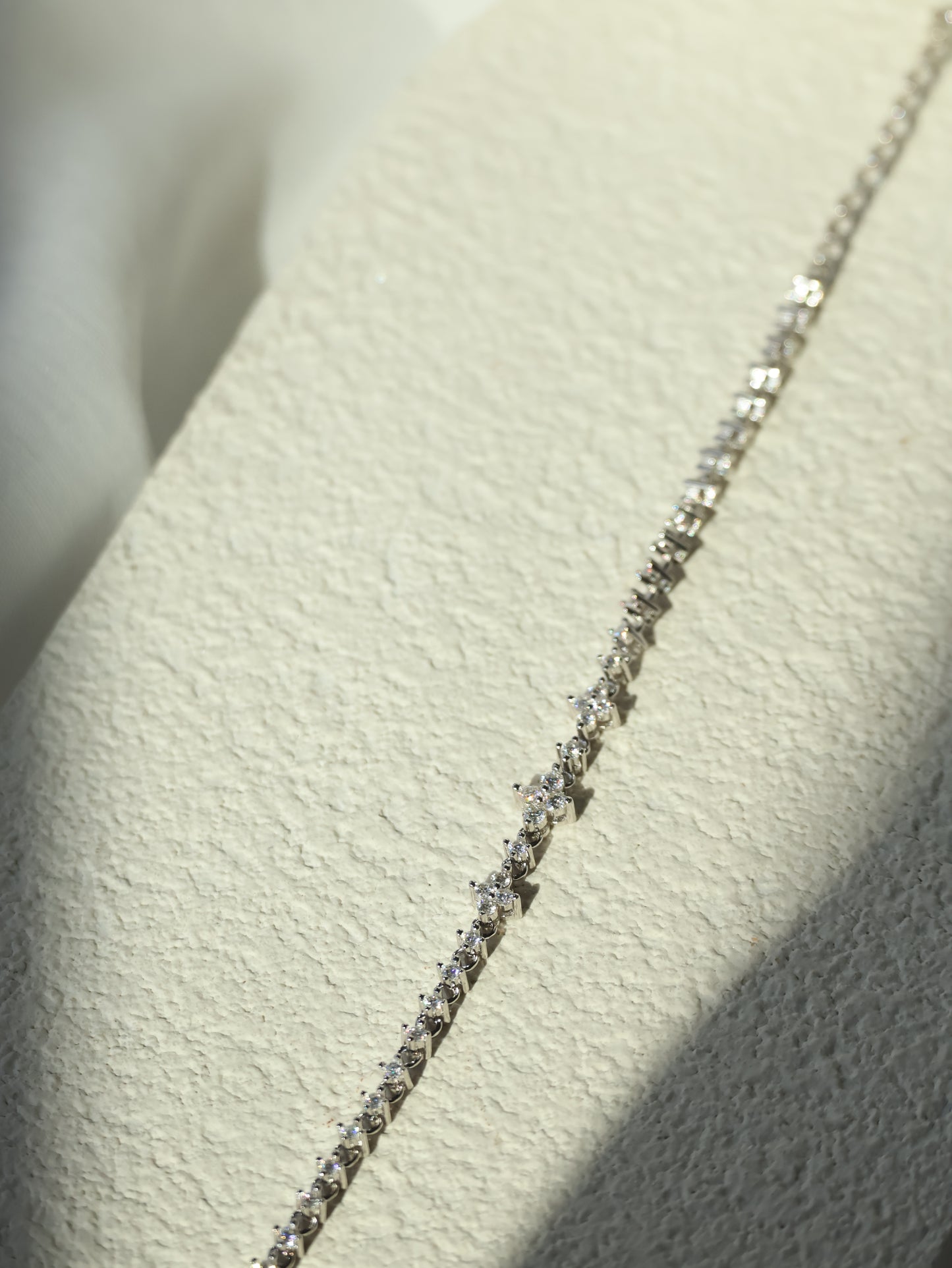 *Instocks* Analise Clover Moissanite Bracelet AU750