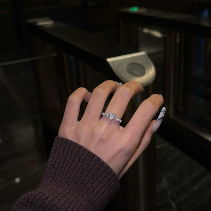 *Instocks* Adora 1CT Moissanite Heart Ring AU750