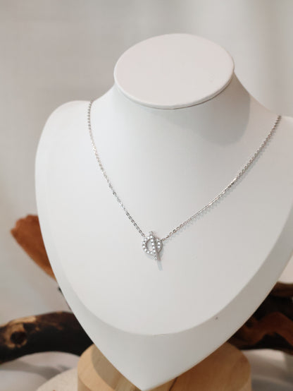 *Instocks* Harriet Moissanite Toggle Necklace AU750