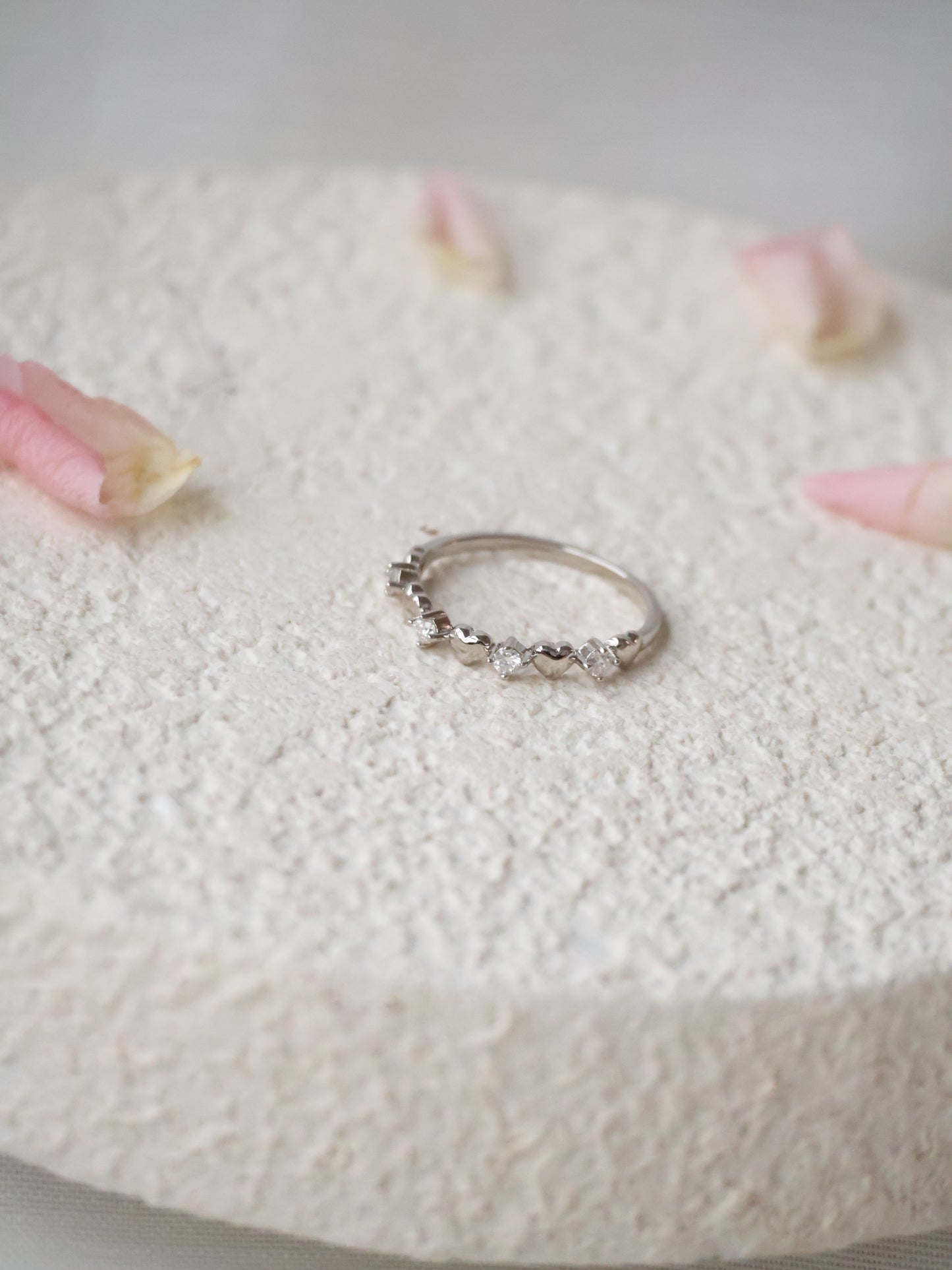 *Instocks* Scarlett Hearts Ring AU750