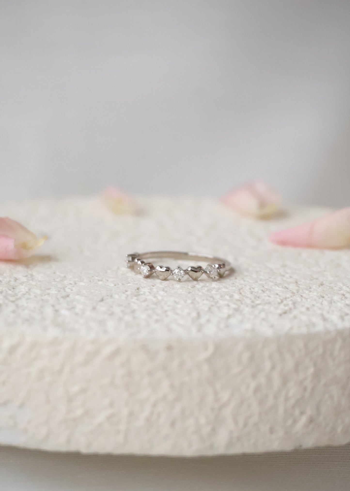 *Instocks* Scarlett Hearts Ring AU750