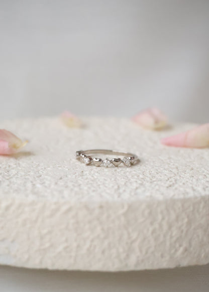 *Instocks* Scarlett Hearts Ring AU750