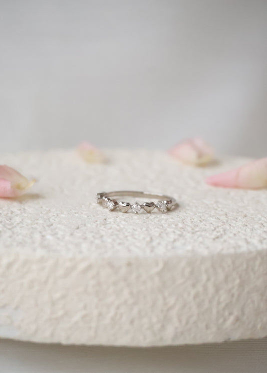 *Instocks* Scarlett Hearts Ring AU750