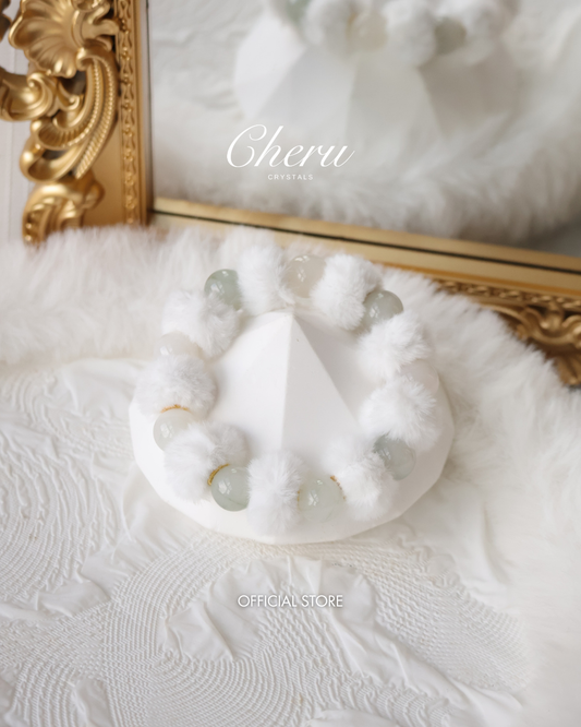 *Instocks* Snowveil - 12mm Nephrite Jadeite