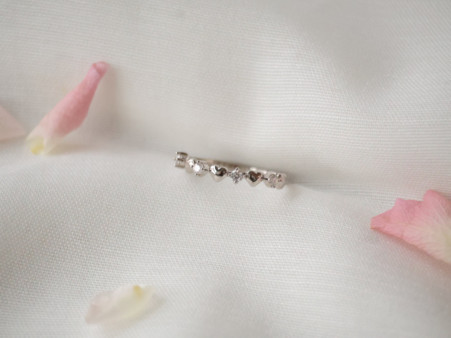*Instocks* Scarlett Hearts Ring AU750