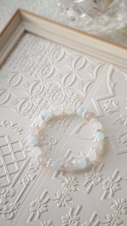 *Instocks* Multi Crystal 8mm Stacker (Elastic)