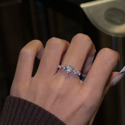 *Instocks* Adora 1CT Moissanite Heart Ring AU750
