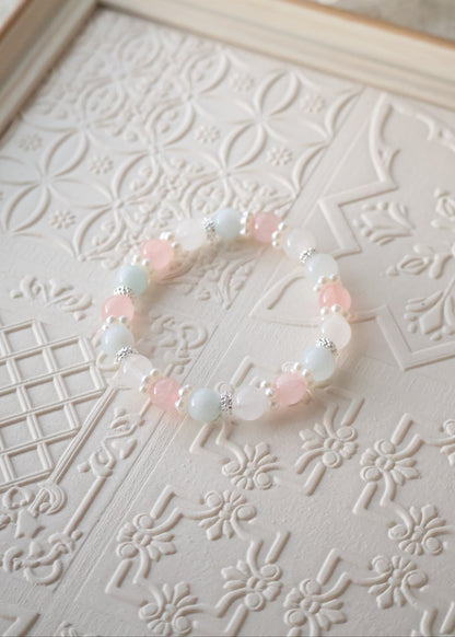*Instocks* Multi Crystal 8mm Stacker (Elastic)