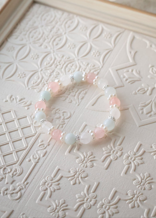 *Instocks* Multi Crystal 8mm Stacker (Elastic)