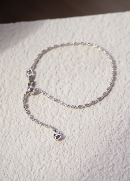 *Instocks* Eleanor Mini Heart Dangly Adjustable Bracelet AU750