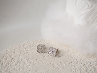 *Instocks* Bloom Clover Earrings AU750