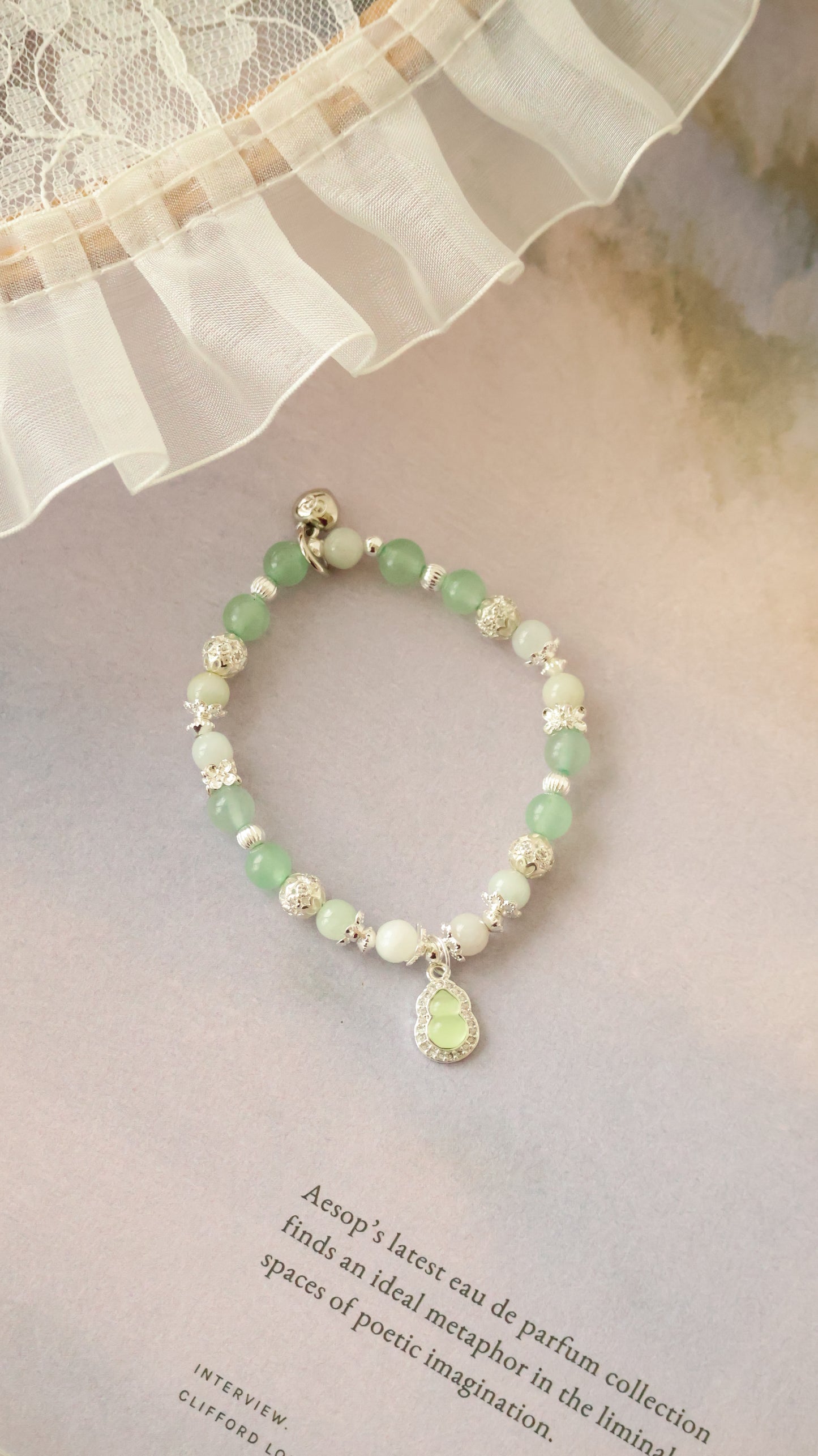 *Instocks*  Mini Hulu Series Crystal Bracelet (Elastic)