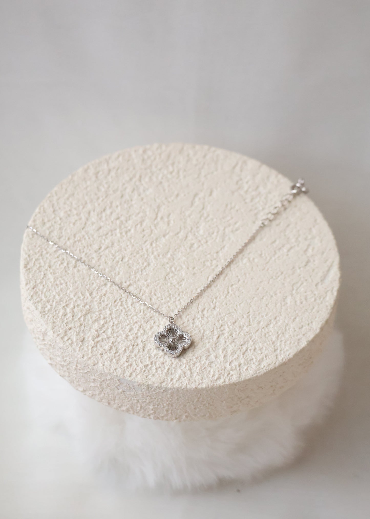 *Instocks* Victoria Laser Clover S925 Necklace