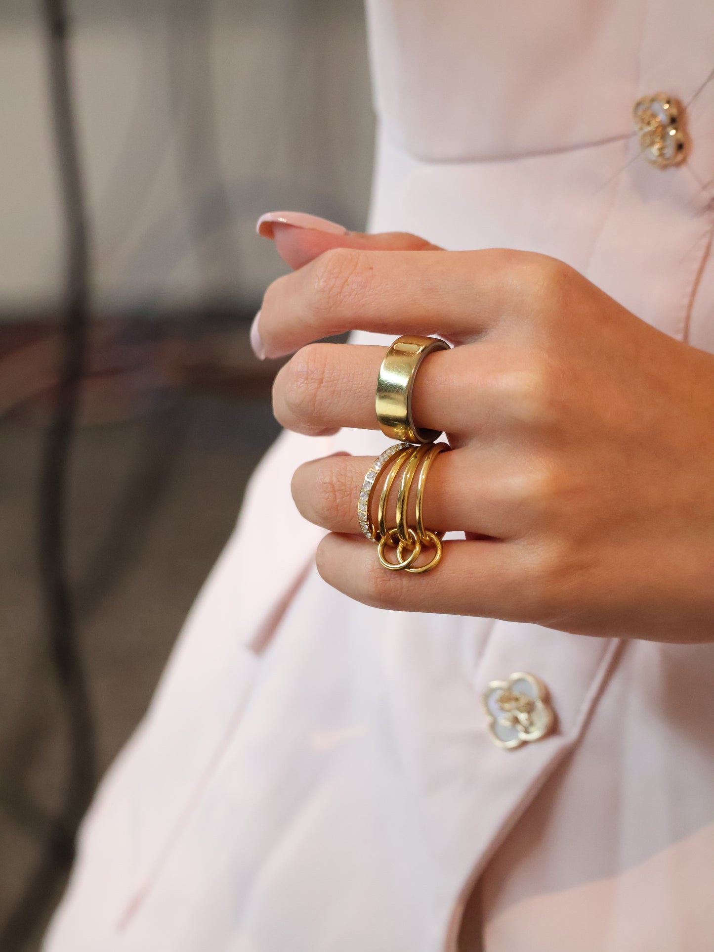 Non-Tarnish Stainless Steel Ring — Araira
