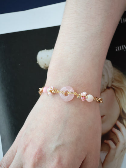 *Instocks* - Coris 平安扣 Ping An Kou Series Chain with OT Clasp (Elastic)