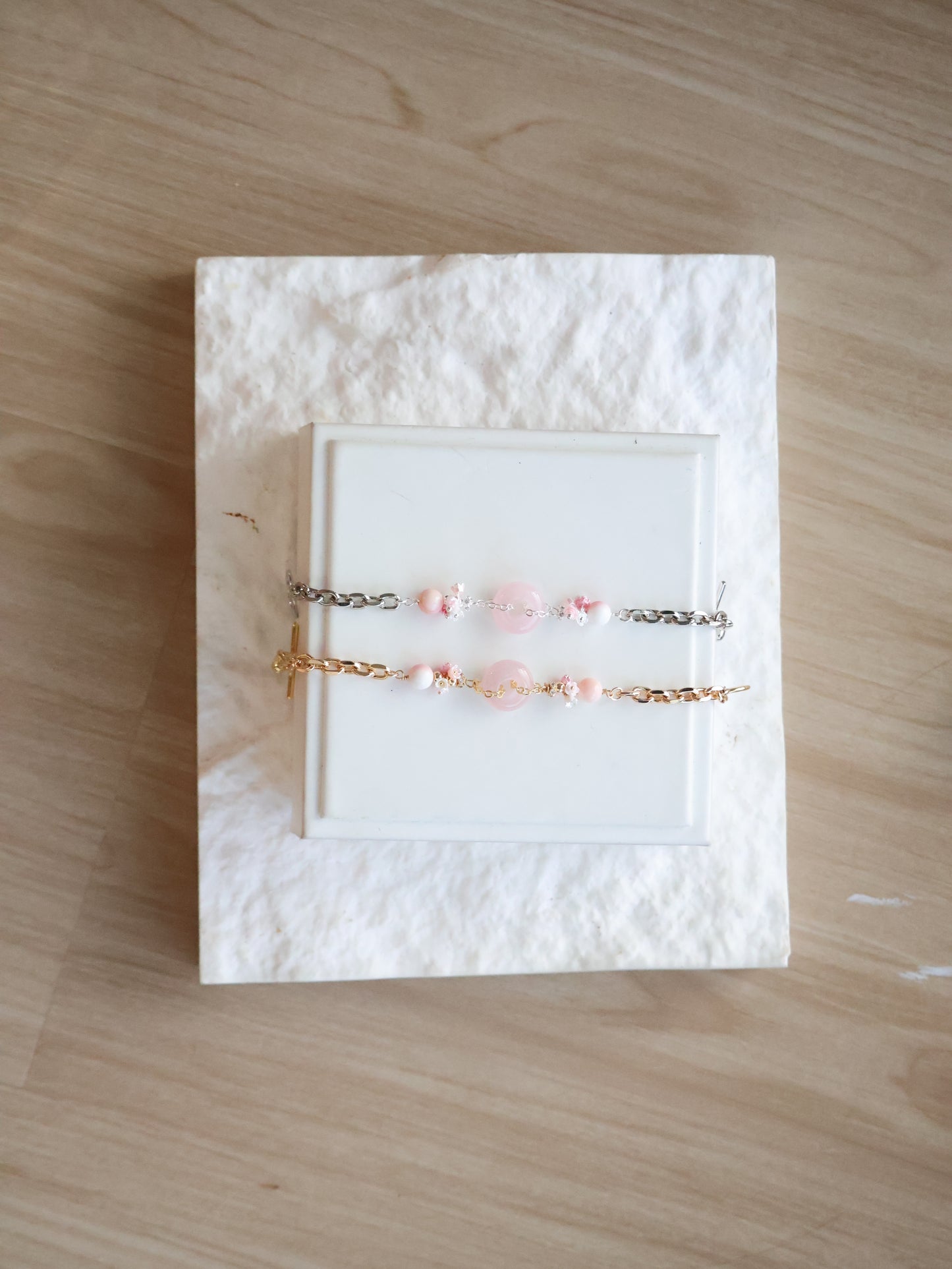 *Instocks* - Coris 平安扣 Ping An Kou Series Chain with OT Clasp (Elastic)