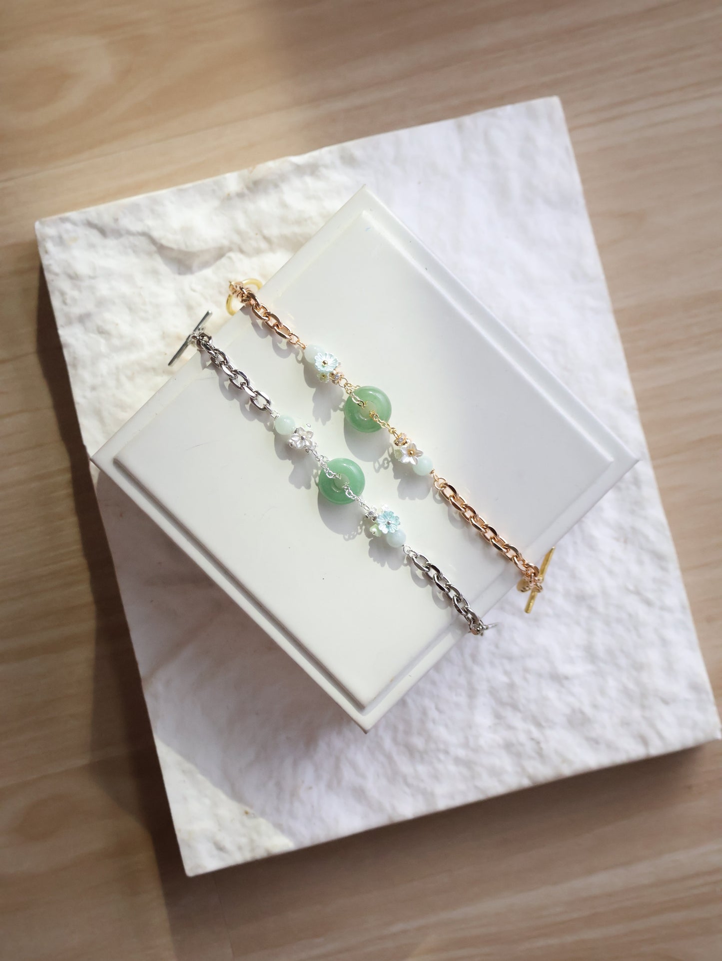 *Instocks* - Coris 平安扣 Ping An Kou Series Chain with OT Clasp (Elastic)