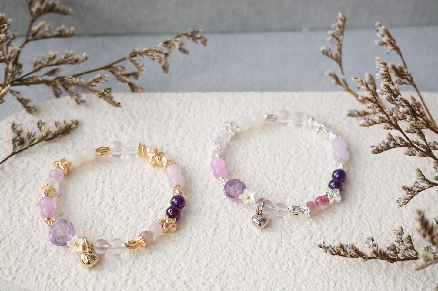 *Instocks* 6mm Mini Rosie Crystal Bracelet (Elastic)