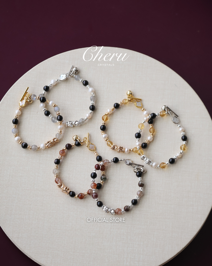 *Instocks* - Pixiu 貔貅 6mm Stacker with OT Clasp (Elastic)